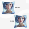 Housse de Coussin en Peluche Beauté Rêveuse - OKOMALL