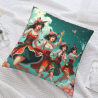 Funda de Almohada de Chica Anime - Okamall
