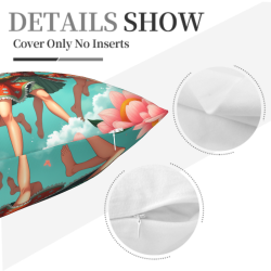 Funda de Almohada de Chica Anime - Okamall