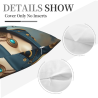 Funda de Almohada Steampunk Vintage Belleza - Okomall