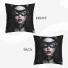 Funda de almohada de felpa impresa a doble cara - Okomall