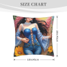 18x18 Zoll Doppelseitiger Plüschdruckkissenbezug