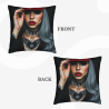 Coussin en Peluche Personnalisé Double Face (18x18 pouces)