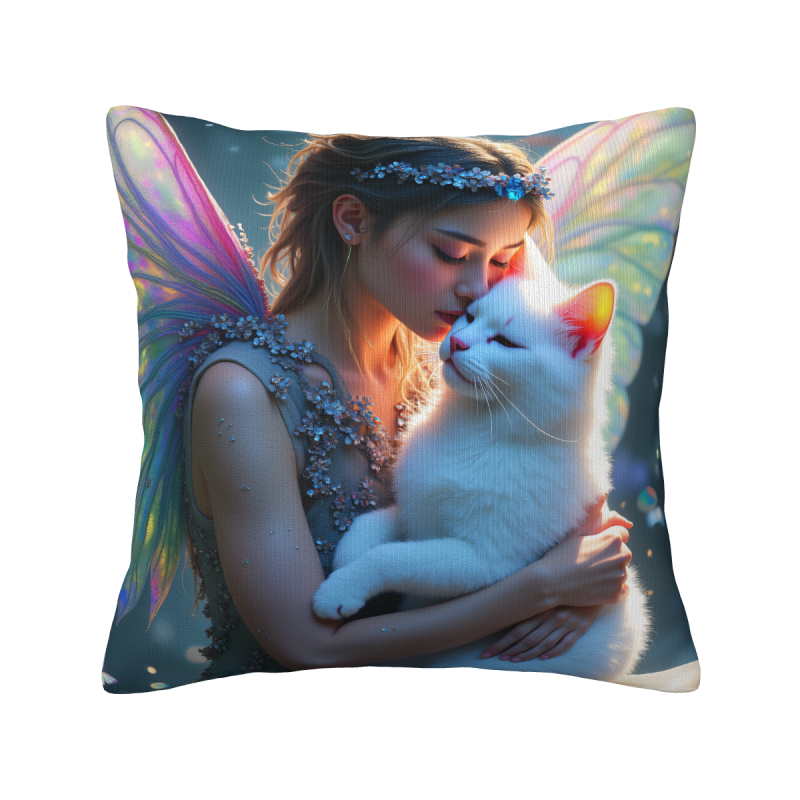 Dreamy Fairy Plush Pillow Cover - Okomall