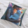 Housse de Coussin en Peluche Fée Rêveuse - Okomall