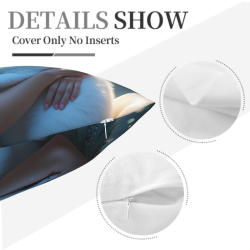 Housse de Coussin en Peluche Fée Rêveuse - Okomall
