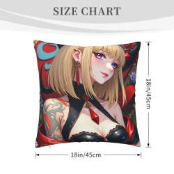 Funda de Almohada 'Doncella Mística' - Okomall