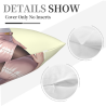 Housse de coussin en peluche recto-verso 18x18 pouces (Style de personnage d'anime)