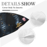 Double - Sided Plush Pillowcase - Fantasy Female Warrior (18x18in)