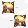 Housse de coussin Fille de la Forêt Enchantée - Okomall