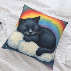 Funda de Almohada de Peluche Rainbow Dream - Okomall