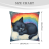 Funda de Almohada de Peluche Rainbow Dream - Okomall