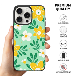 清新花卉 iPhone 15/15 Pro/15 Pro Max 手机壳 - okomall