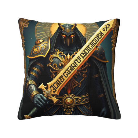 Housse de Coussin Dark Knight - 45x45 cm | Okomall