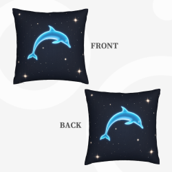 Funda de Almohada de Peluche Creativa - 18x18 Pulgadas