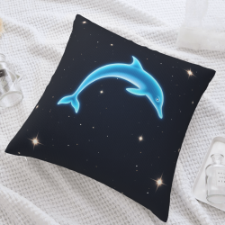 Housse de Coussin en Peluche Créative - 18x18 Pouces
