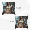 Traumhaftes Meer Plüsch-Kissenbezug - 18x18 Zoll | OKOMALL