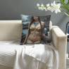 غطاء وسادة من القطيفة بحلم المحيط - 18 × 18 بوصة | OKOMALL