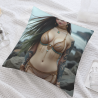 Copricuscino in Peluche Bella Ragazza - Okomall