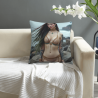 Copricuscino in Peluche Bella Ragazza - Okomall