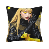 Funda de Almohada Suave con Arte - Decoración Personalizada para el Hogar