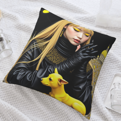 Funda de Almohada Suave con Arte - Decoración Personalizada para el Hogar