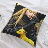 Funda de Almohada Suave con Arte - Decoración Personalizada para el Hogar