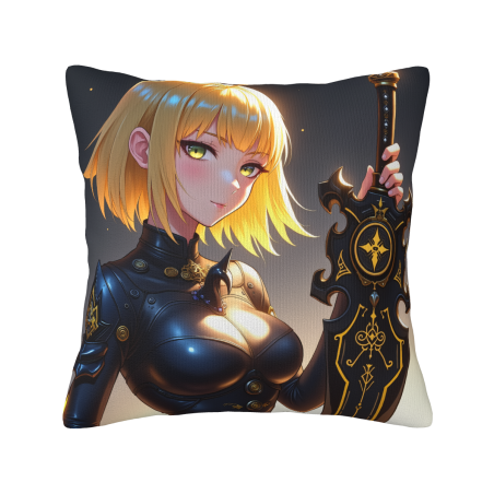 Funda de Almohada de Anime - Chica Vibrante | OKOMALL