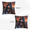 18x18in Double - Sided Plush Pillowcase - Cool Female Pattern