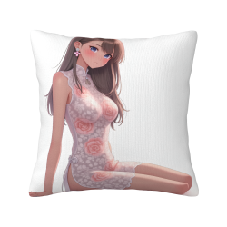 Funda de Almohada de Peluche de Chica Anime - Okko Mall