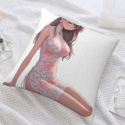 Funda de Almohada de Peluche de Chica Anime - Okko Mall