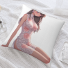 Housse de Coussin en Peluche de Fille Anime - Okko Mall