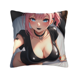 Funda de Almohada de Chica Anime - Almohada de Felpa Linda | okomall