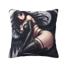Funda de Almohada de Anime de Peluche de Doble Cara de 18x18 pulgadas
