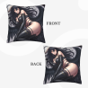 Funda de Almohada de Anime de Peluche de Doble Cara de 18x18 pulgadas