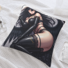 Funda de Almohada de Anime de Peluche de Doble Cara de 18x18 pulgadas