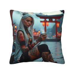 Cuscino Giapponese Zen Girl - Okomall