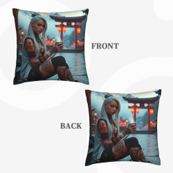 Almohada Japonesa Zen Girl - Okomall