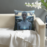 18x18 - inch Double - Sided Plush Printed Pillow Cover