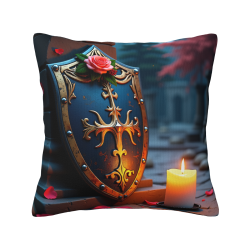 Coussin moelleux Jardin aux chandelles - Okomall