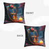 Coussin moelleux Jardin aux chandelles - Okomall
