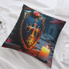 Coussin moelleux Jardin aux chandelles - Okomall