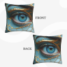 Abstract Eye Plush Pillow Cover - Okomall