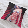 18x18 Zoll Doppelseitiger Plüsch Anime-Charakter Kopfkissenbezug