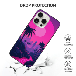 Coque pour iPhone 15 Pro/Pro Max avec motif de côte brumeuse - okomall