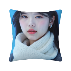 18x18英寸雙面毛絨明星圖案抱枕套