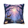 Funda de almohada de felpa Bosque Encantado - Okomall