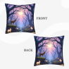 Housse de coussin en peluche Forêt Enchantée - Okomall