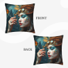 Housse de coussin steampunk rêveuse - Okomall