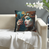 Copricuscino steampunk onirico - Okomall